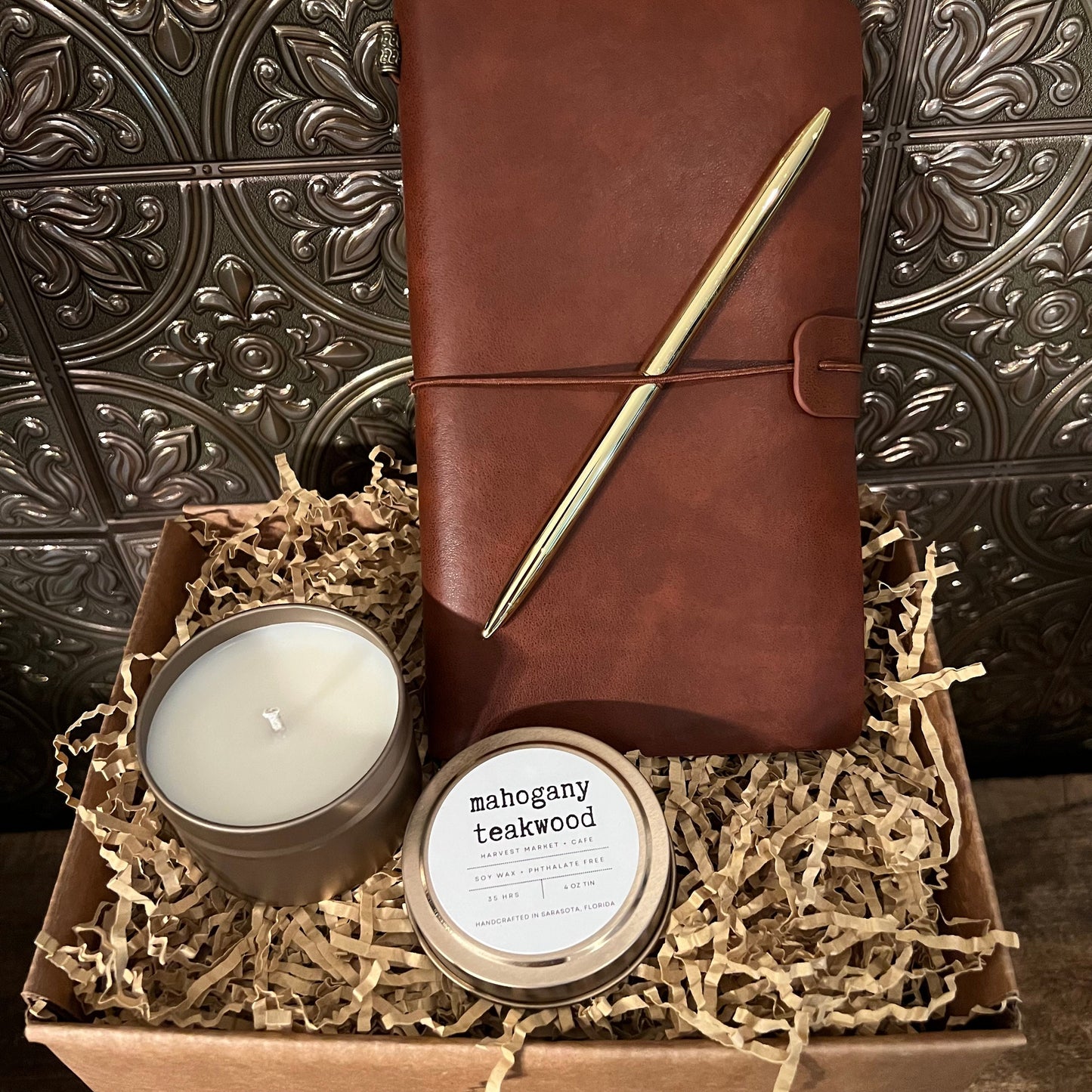 Thank You Gift l Think Of You Gift l Custom Gift l Journal Gift l Candle Gift l Appreciation Gift l Thank You Gift Box l Birthday Gift Box