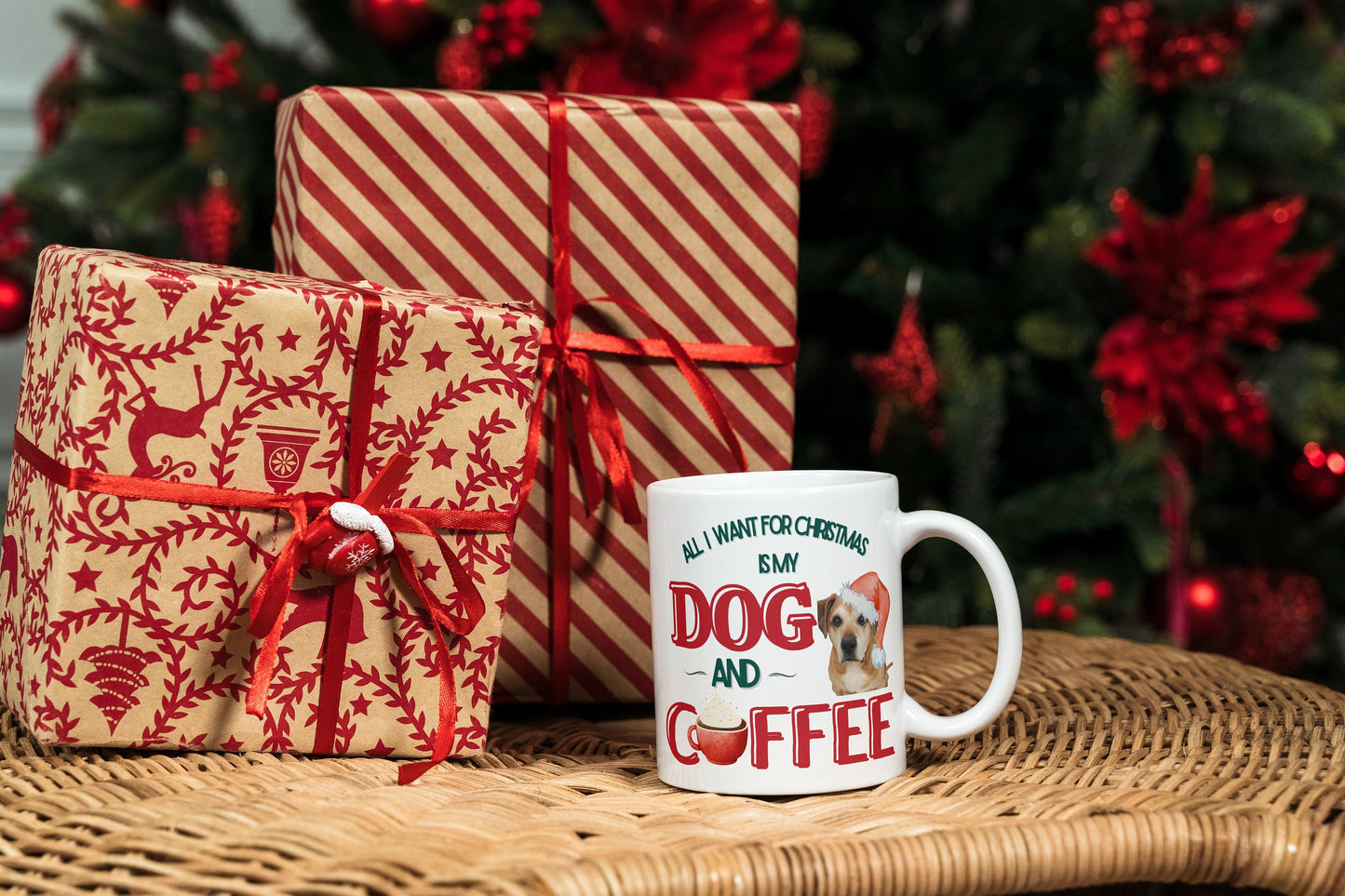Custom Christmas Dog Coffee Mug l Personalized Christmas Pet Coffee Mug l Custom Christmas Pet Mug l Christmas Mug l Christmas Dog Mug
